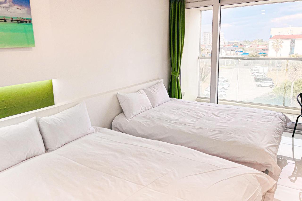 Hamdeok Beach Stay Чеджудо Экстерьер фото